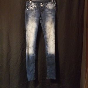 True religion washing skinny jeans